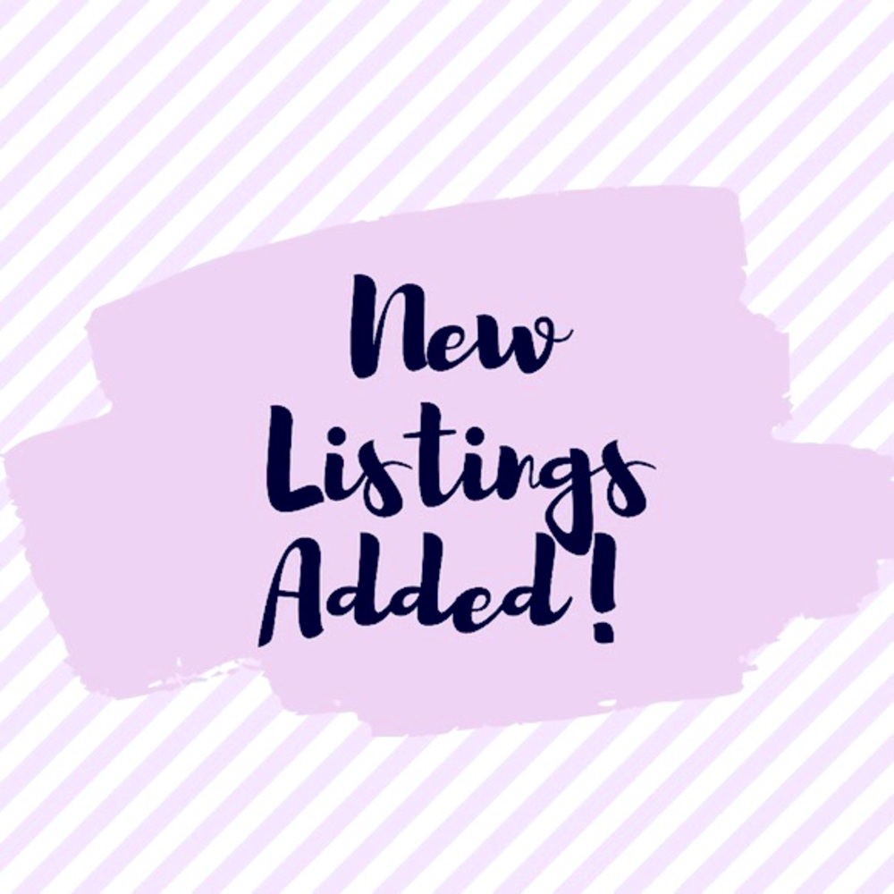 Added new listings!!